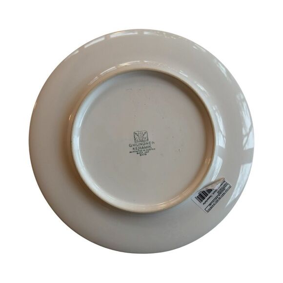 Ruby Red Deer Gourmet Breakfast Plate 8 5/8” Gmundner Keramik NWT - Picture 6 of 9